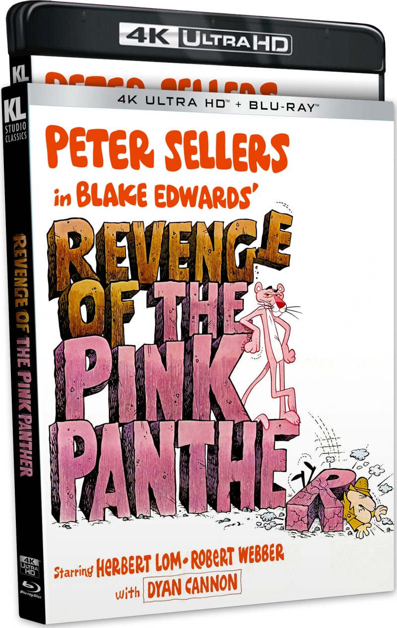 The Revenge of the Pink Panther (1978) (KL Studio Classics)/Peter Sellers, Herbert Lom, and Robert Webber@PG@4K ULTRA HD + BLU-RAY