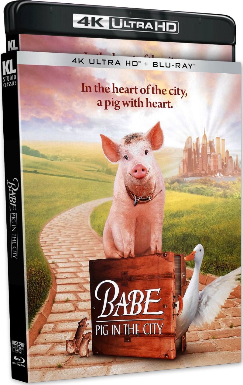Babe: Pig in the City (1998) (KL Studio Classics)/E. G. Daily, Magda Szubanski, and James Cromwell@G@4K Ultra HD + Blu-ray