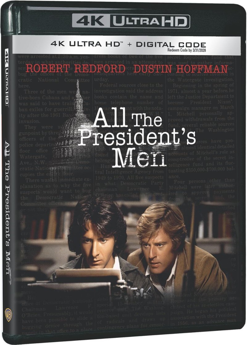All the President's Men (1976)/Robert Redford, Dustin Hoffman, and Jack Warden@PG@4K Ultra HD