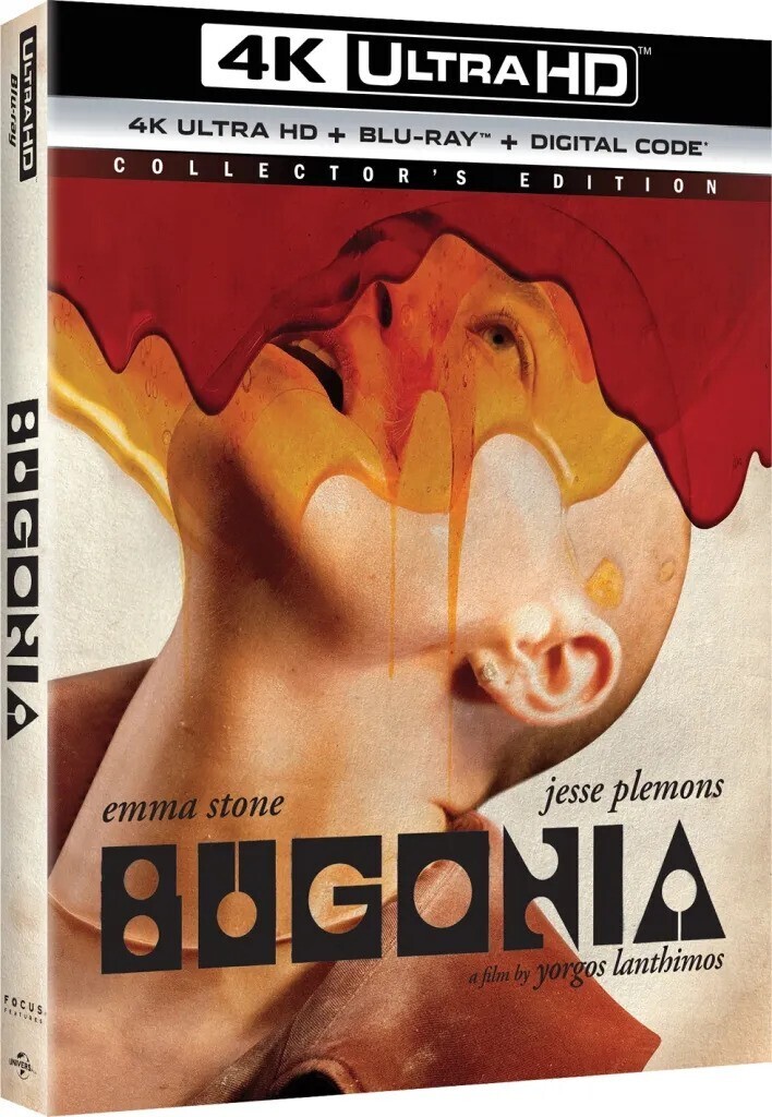 Bugonia (2025)/Emma Stone, Jessen Plemons, and Aidan Delbis@R@4K Ultra HD + Blu-ray
