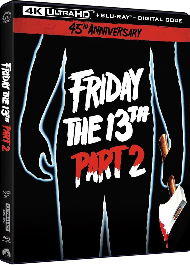 Friday the 13th Part 2 (1981) (Paramount Scares)/Adrienne King, Amy Steel, and John Furey@R@4K Ultra HD + Blu-ray