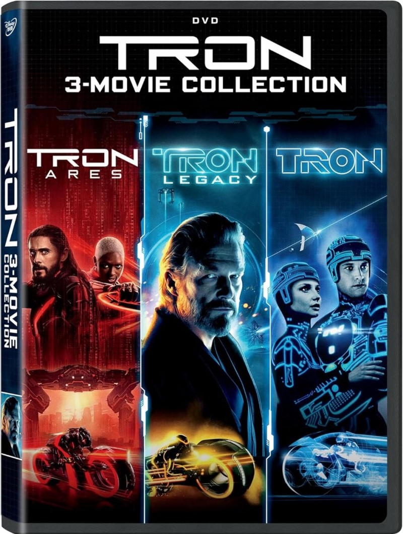 TRON: 3-Movie Collection (1982-2025)/Jeff Bridges, Garrett Hedlund, and Jared Leto@PG-13@DVD