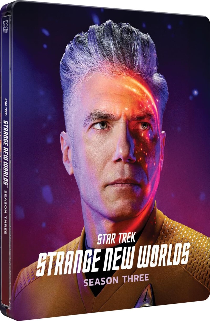 Star Trek: Strange New Worlds (2022) - Season Three (SteelBook)/Anson Mount, Ethan Peck, and Jess Bush@TV-PG@4K Ultra HD