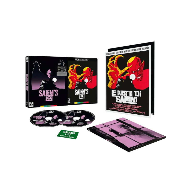 Salem's Lot (1979) (Arrow Films) (Limited Edition)/David Soul, James Mason, and Lance Kerwin@PG@4K ULTRA HD