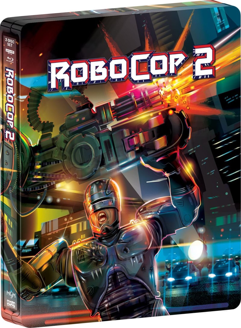 Robocop 2 (1990) (SCREAM! Factory) (SteelBook/Peter Weller, Nancy Allen, and Dan O'Herlihy@R@4K Ultra HD + Blu-ray