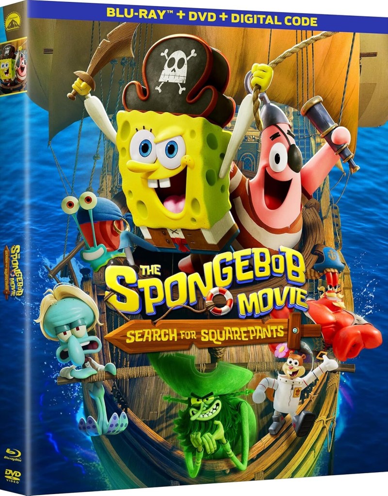 The SpongeBob Movie: Search for SquarePants (2025)/Tom Kenny, Bill Fagerbakke, and Clancy Brown@PG@Blu-ray + DVD