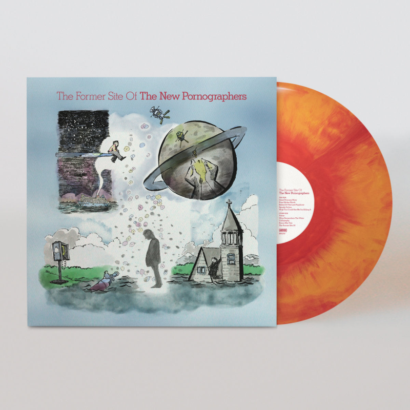 New Pornographers/The Former Site of (Orange & Red Marble Vinyl)