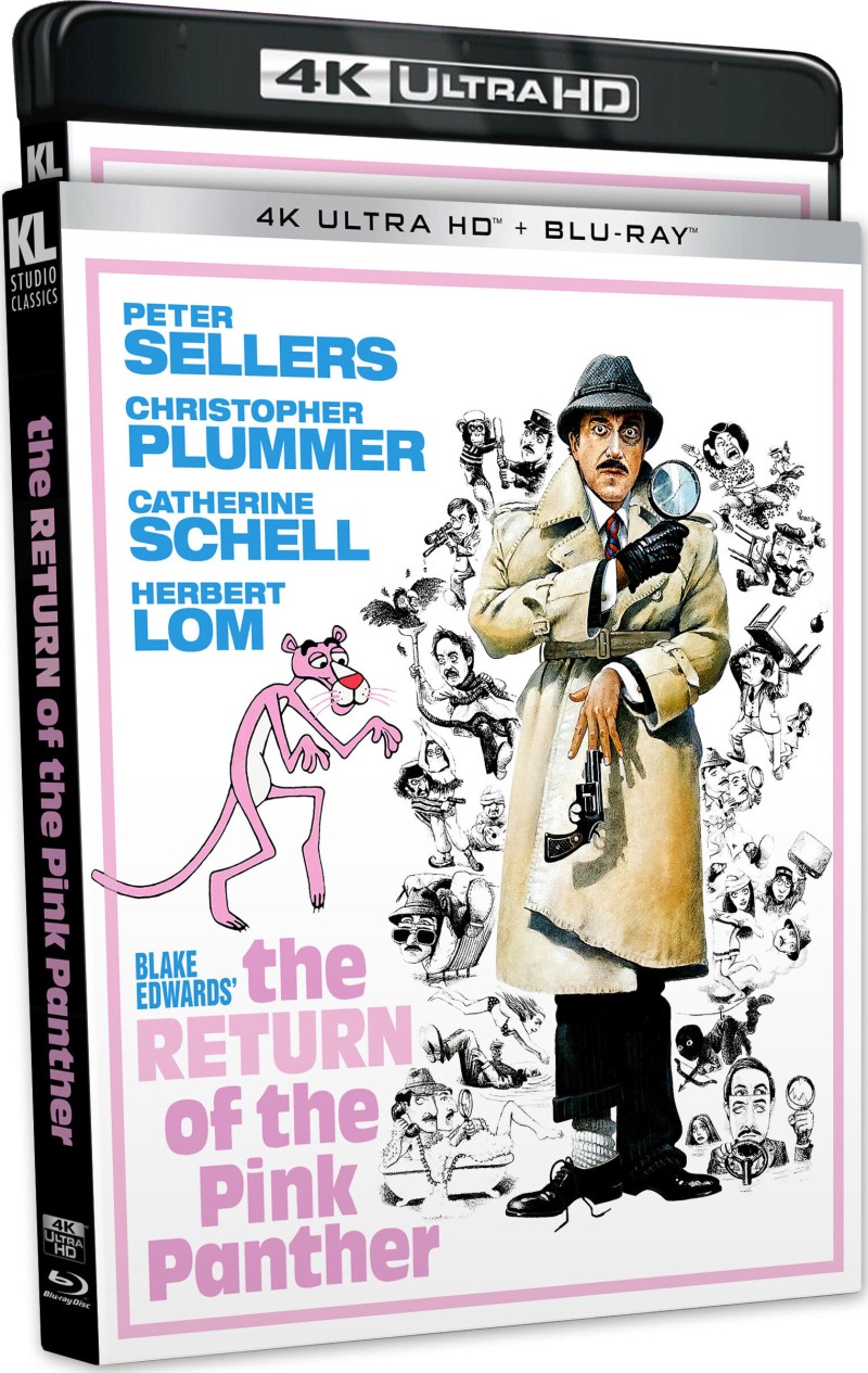 The Return of the Pink Panther (1975) (KL Studio Classics)/Peter Sellers, Christopher Plummer, and Catherine Schell@G@4K Ultra HD + Blu-ray