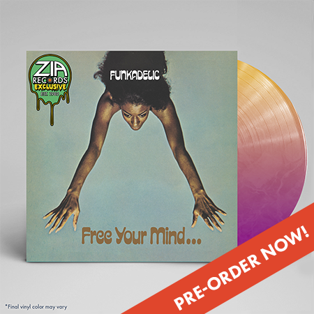 Funkadelic/Free Your Mind...  (Zia Exclusive)@Blood Orange Vinyl@Limited To 300