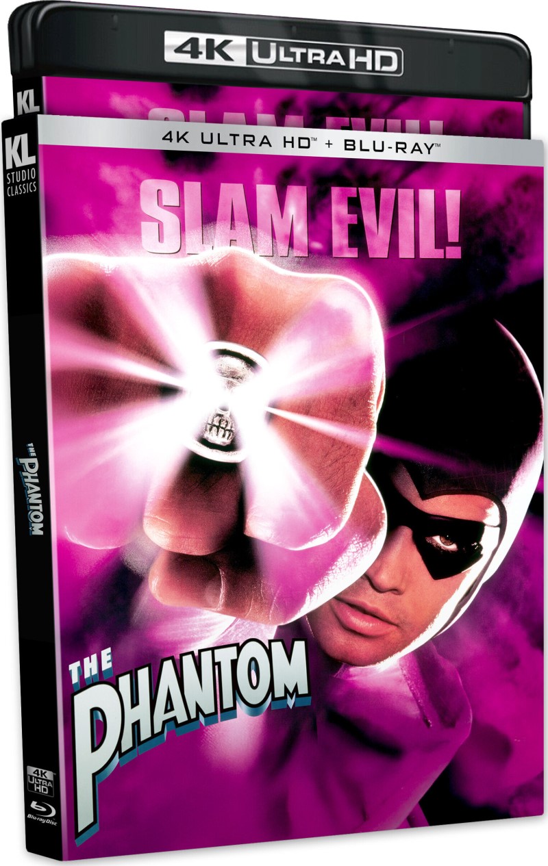 The Phantom (1996) (KL Studios Classics)/Billy Zane, Treat Williams, and Kristy Swanson@PG@4K Ultra HD + Blu-ray