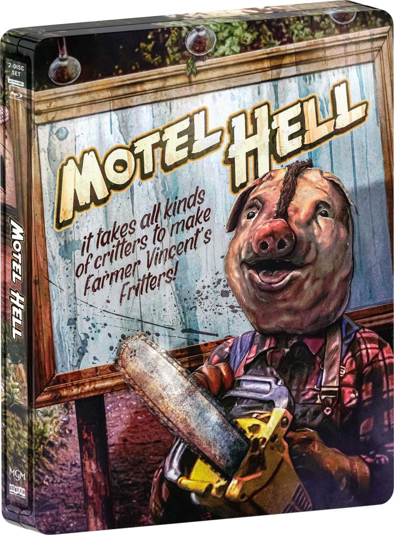 Motel Hell (1980) (SCREAM! Factory) (SteelBook)/Rory Calhoun, Paul Linke, and Nancy Parsons@R@4K Ultra HD + Blu-ray
