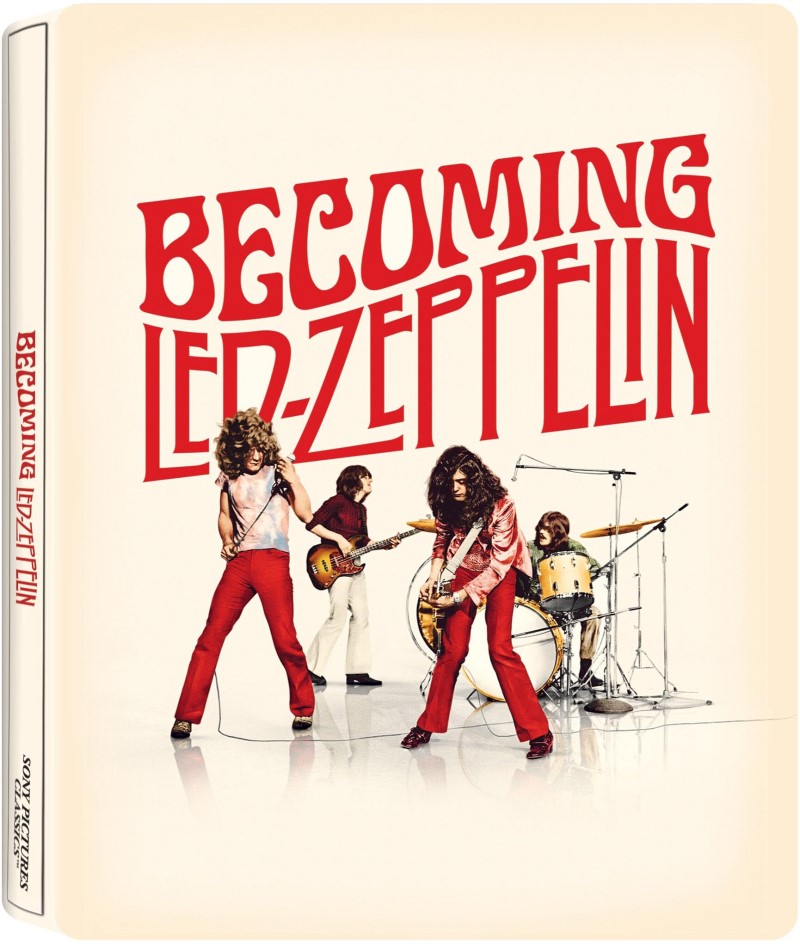 Becoming Led Zeppelin (2025)/Jimmy Page, John Paul Jones, and Robert Plant@Not Rated@4K Ultra HD + Blu-ray