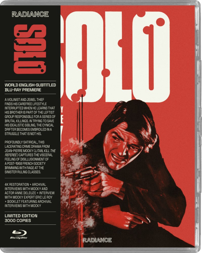 Solo (1970) (Radiance Films) (Limited Edition)/Jean-Pierre Mocky, Sylvie Bréal , and Anne Deleuze@Not Rated@Blu-ray