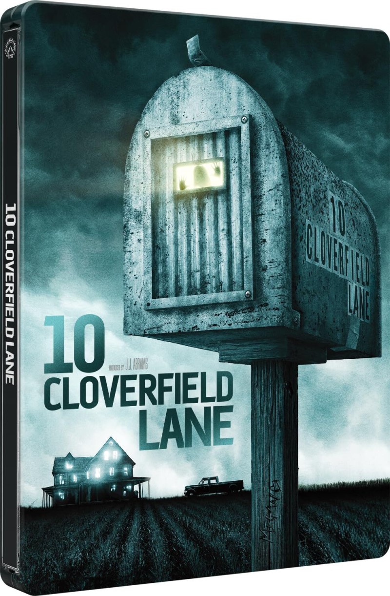 10 Cloverfield Lane (2016) (SteelBook) (10th anniversary Limited Edition)/Mary Elizabeth Winstead, John Goodman, and John Gallagher Jr.@PG-13@4K Ultra HD + Blu-ray