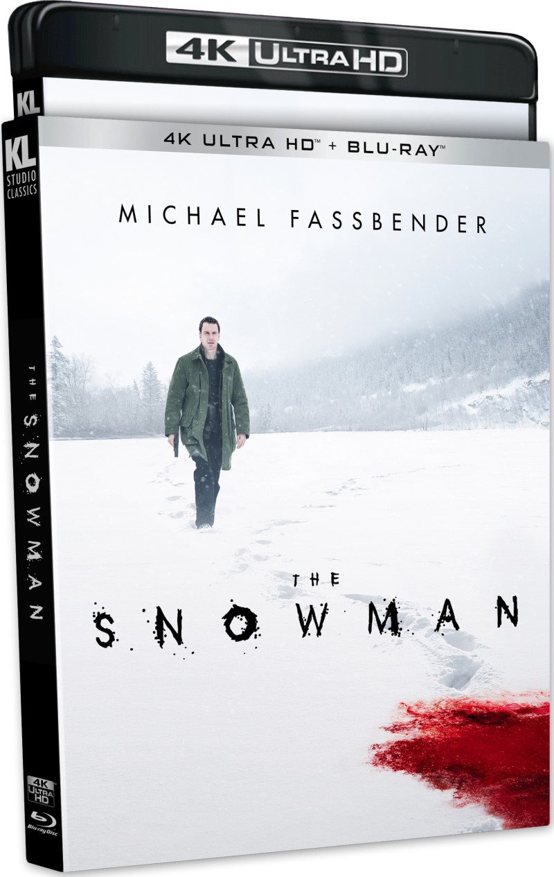 The Snowman (2017) (KL Studio Classics)/Michael Fassbender, Rebecca Ferguson, and Charlotte Gainsbourg@R@4K Ultra HD + Blu-ray