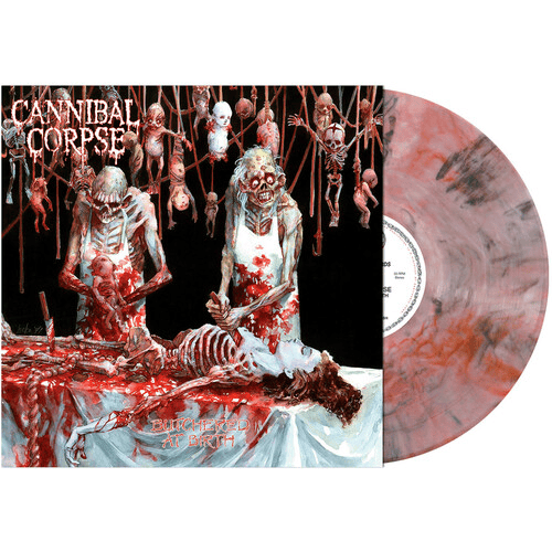 Cannibal Corpse/Butchered At Birth (Red & Black Smoke Vinyl)