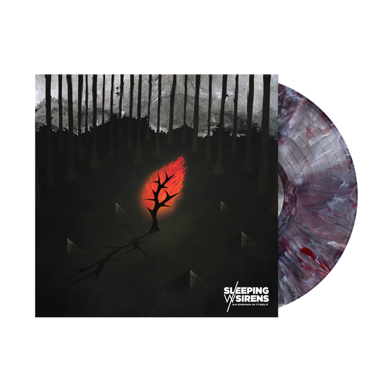 Sleeping With Sirens/An Ending In Itself (Black/White/Red Swirl Vinyl)@Indie Exclusive