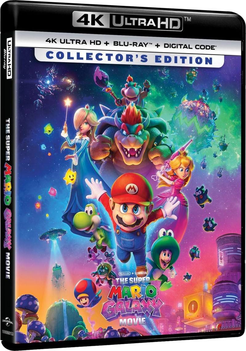 The Super Mario Galaxy Movie (2026)/Chris Pratt, Anya Taylor-Joy, and Charlie Day@PG@4K Ultra HD + Blu-ray