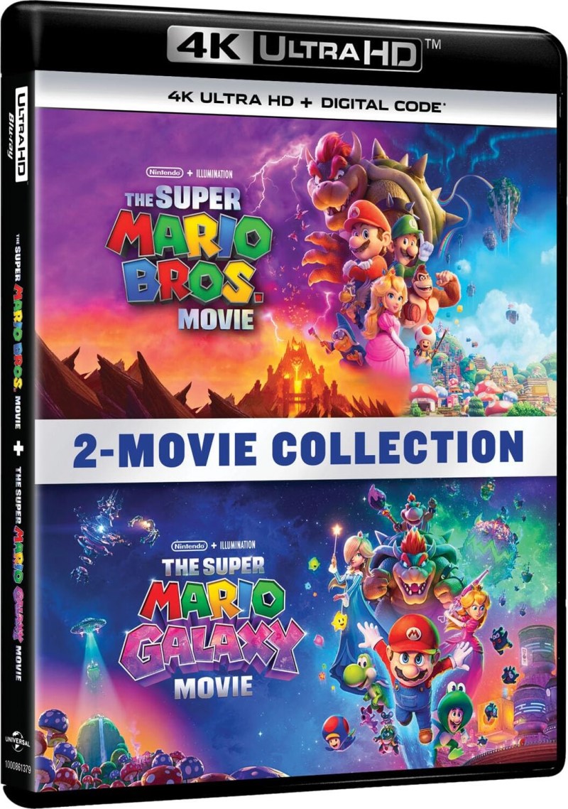 The Super Mario 2-Movie Collection (2023-2026)/Chris Pratt, Anya Taylor-Joy, and Charlie Day@PG@4K Ultra HD