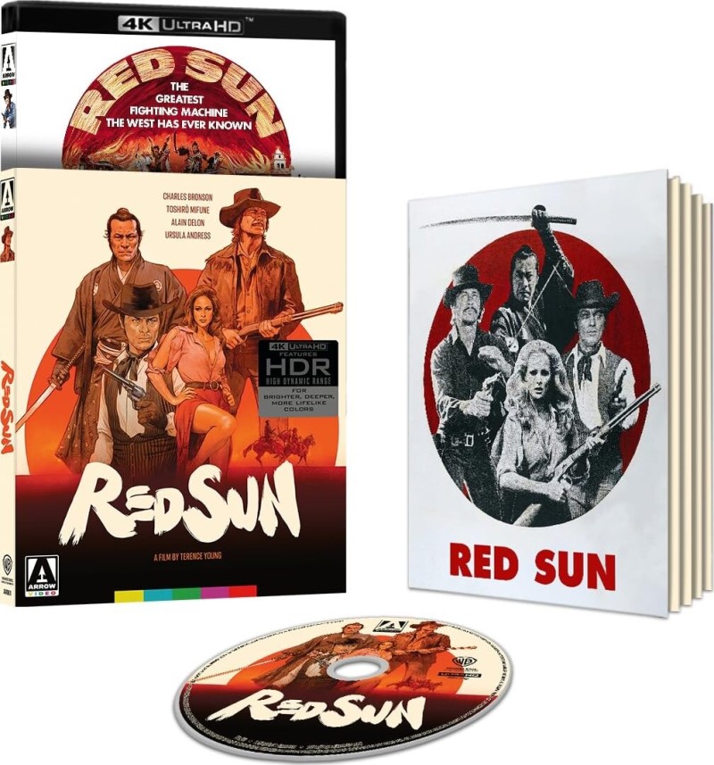 Red Sun (1971) (Arrow Films) (Limited Edition)/Charles Bronson, Ursula Andress, and Toshiro Mifune@PG@4K Ultra HD