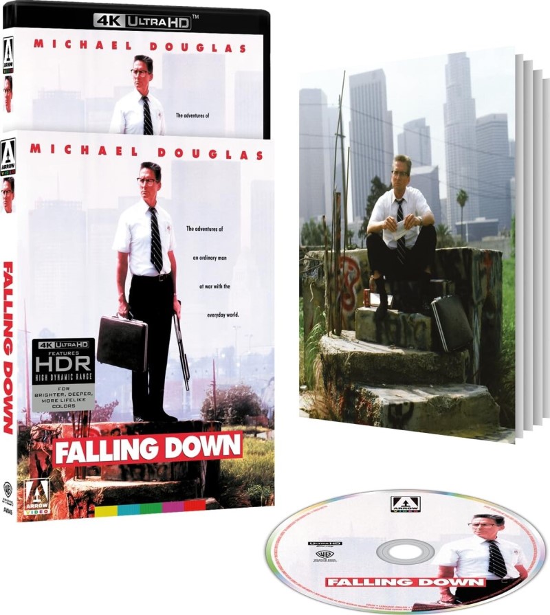 Falling Down (1993) (Arrow Films) (Limited Edition)/Michael Douglas, Robert Duvall, and Barbara Hershey@R@4K Ultra HD