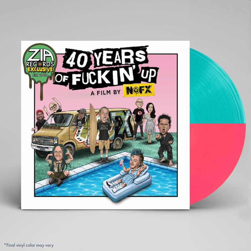 NOFX/40 Years Of Fuckin' Up: Soundtrack (Zia Exclusive)@Pink Pool Split@Limited To 300