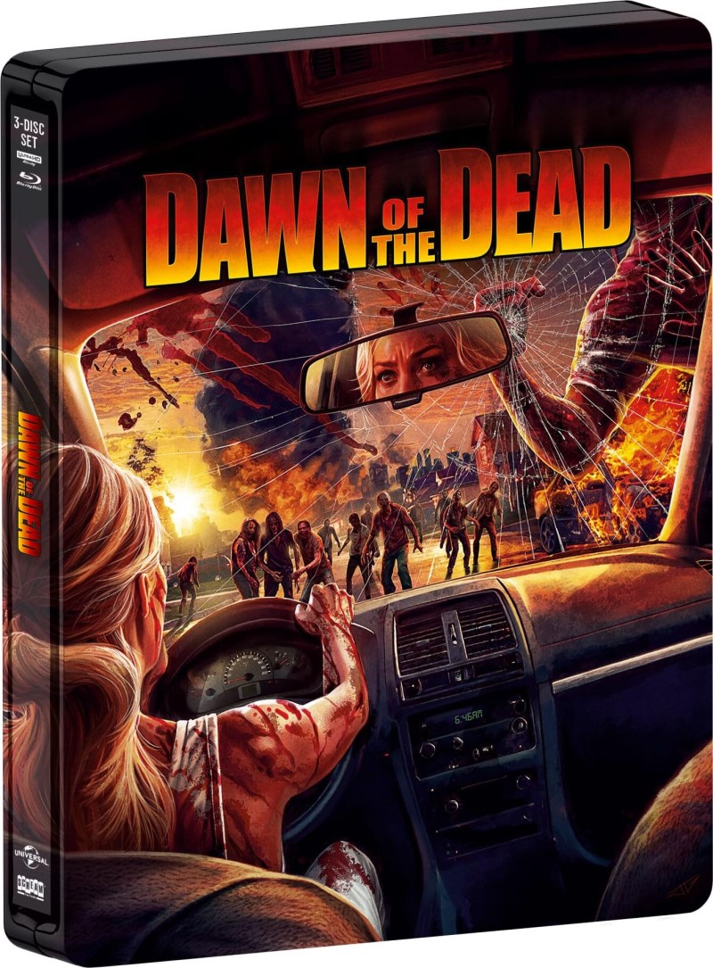 Dawn of the Dead (2004) (SCREAM! Factory) (SteelBook)/Sarah Polley, Ving Rhames, and Jake Weber@R@4K Ultra HD + Blu-ray