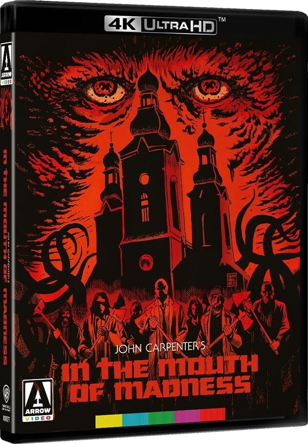 In the Mouth of Madness (1994) (Arrow Films)/Sam Neill, Julie Carmen, and Jürgen Prochnow@R@4K Ultra HD
