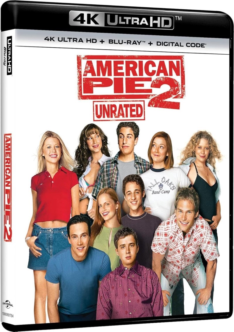 American Pie 2 (2001)/Jason Biggs, Shannon Elizabeth, and Alyson Hannigan@Not Rated@4K Ultra HD + Blu-ray