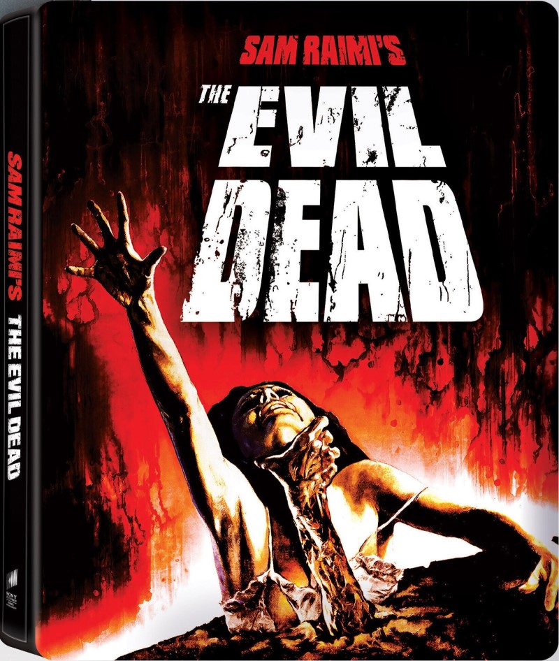 The Evil Dead (1981) (45th Anniversary Edition) (SteelBook)/Bruce Campbell, Ellen Sandweiss, and Richard DeManincor@NOT RATED@4K Ultra HD + Blu-ray