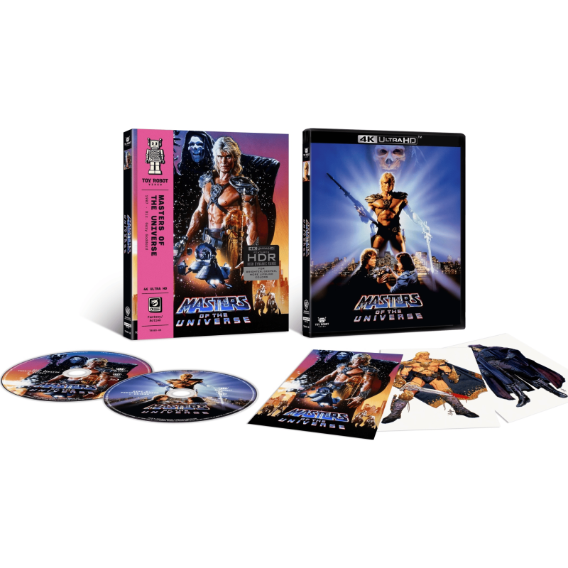 Masters of the Universe (1987) (Extended Edition) (Toy Robot Video)/Dolph Lundgren, Frank Langella, and Courteney Cox@PG@4K Ultra HD