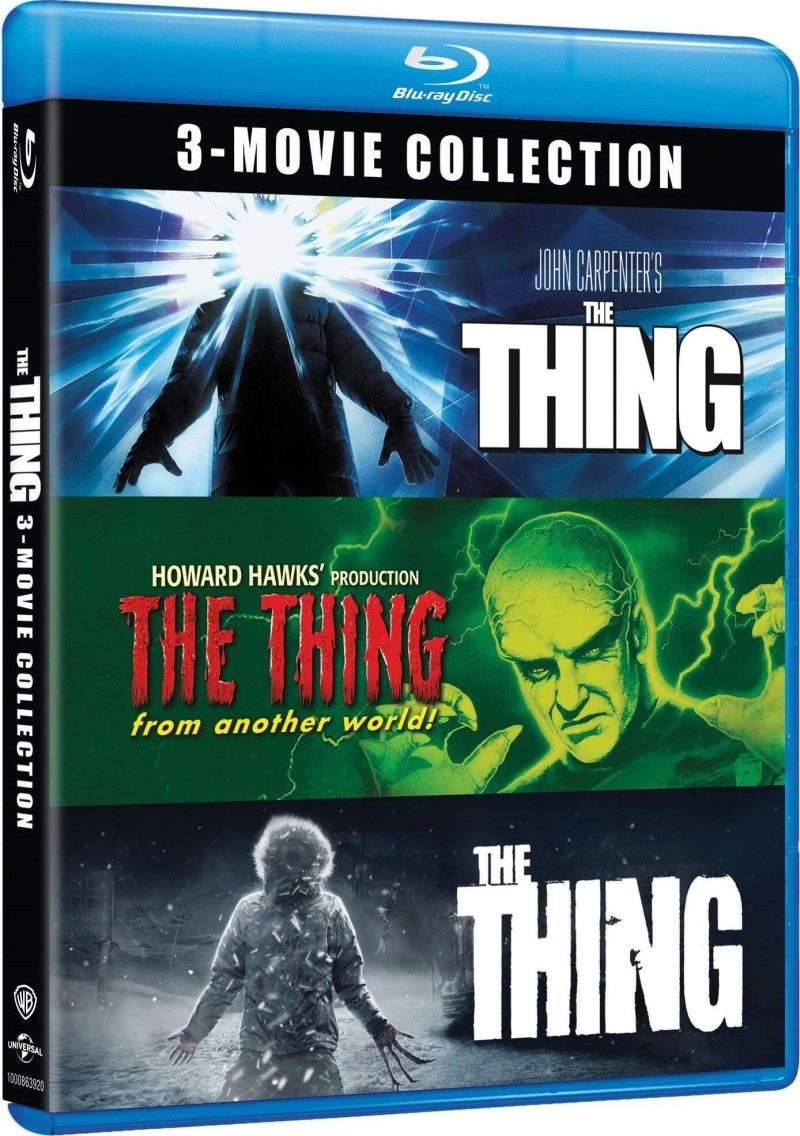 The Thing: 3-Movie Collection (1951-2011)/Margaret Sheridan, Kurt Russell, and Mary Elizabeth Winstead@Not Rated@Blu-ray