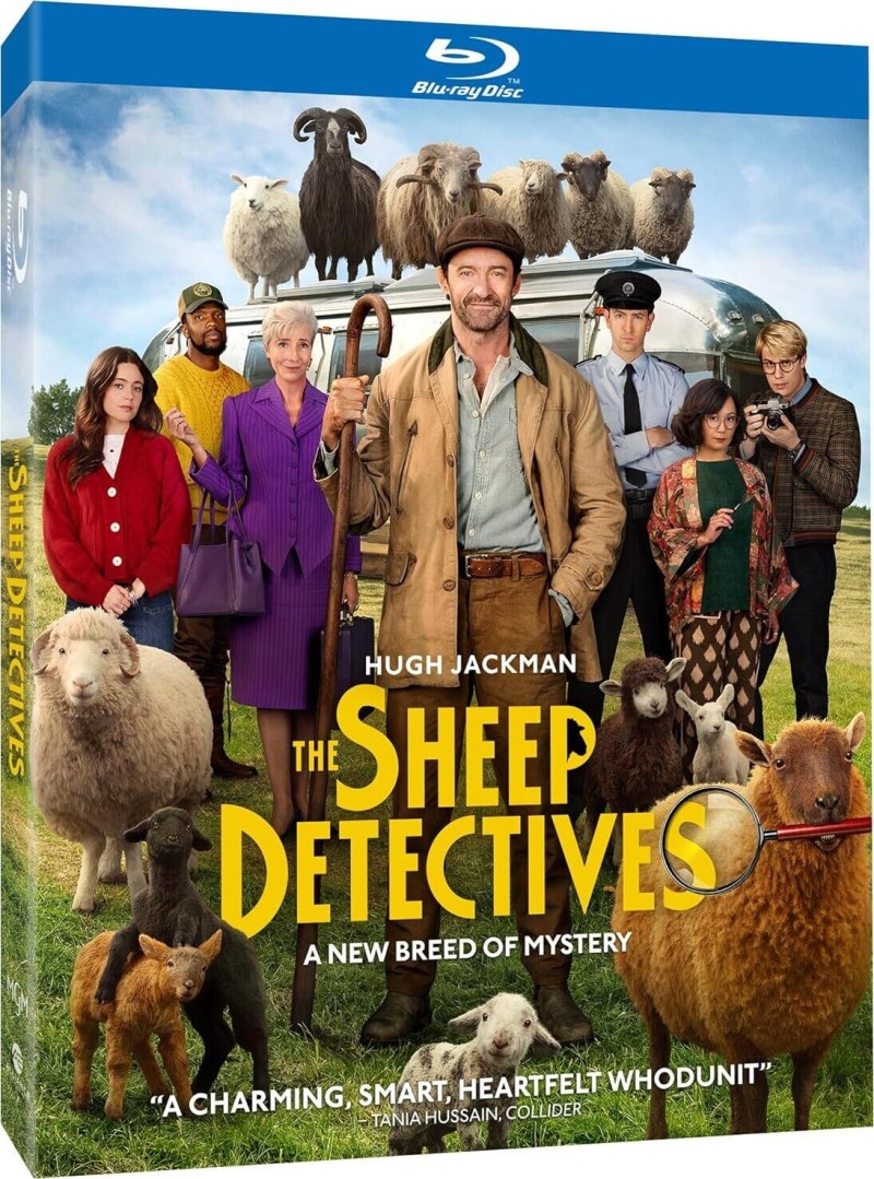 The Sheep Detectives (2026)/Hugh Jackman, Julia Louis-Dreyfus, and Nicholas Braun@PG@Blu-ray