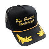 Zia Captains Hat/Gold Leaf