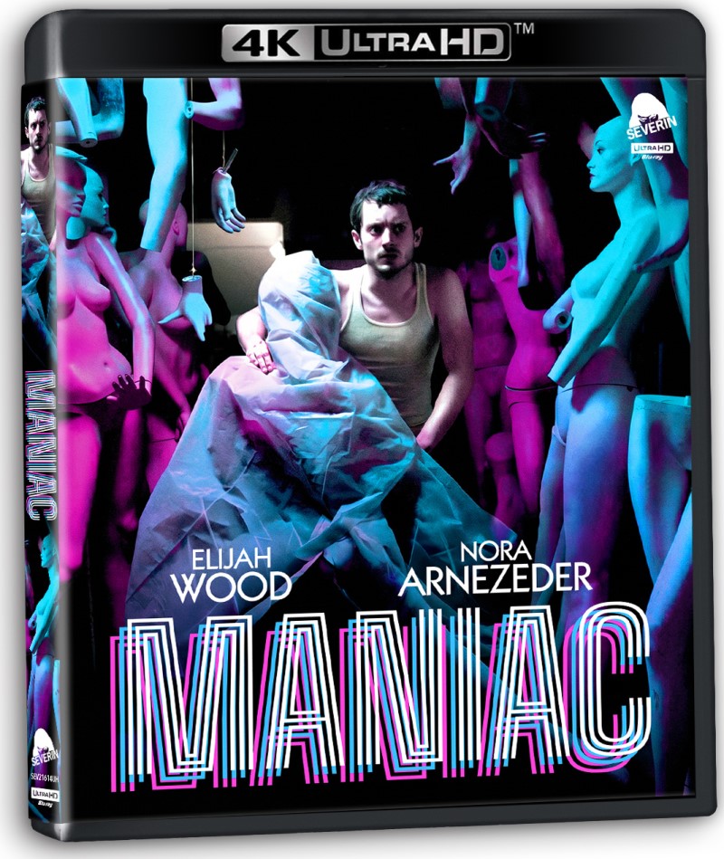 Maniac (2012) (Severin Films)/Eliha Wood, Nora Arnezeder, and Genevieve Alexandra@Not Rated@4K Ultra HD + Blu-ray