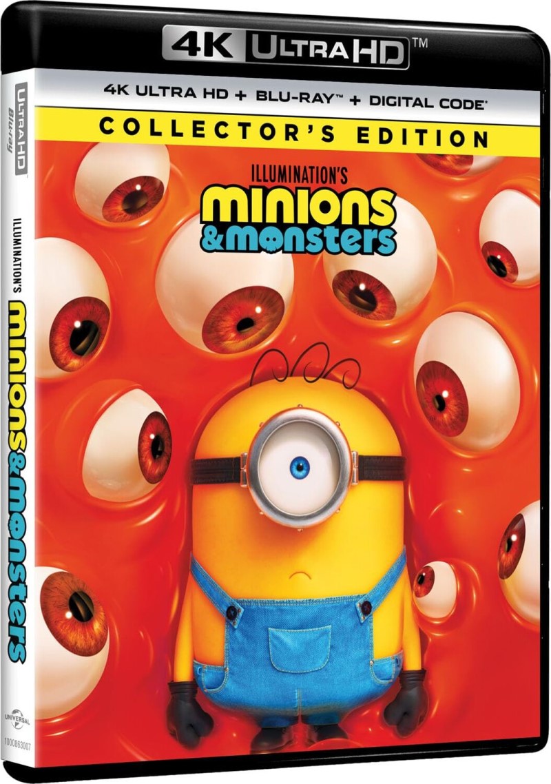 Minions & Monsters (2026) (Collector's Edition)/James, Henry, and Ed@PG@4K Ultra HD + Blu-ray