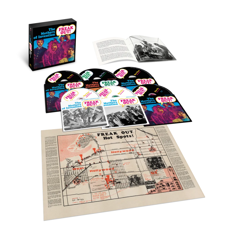 Frank Zappa/The Mothers of Invention/Freak Out! (Super Deluxe Box Set)@60th Anniversary@5CD/Blu-ray