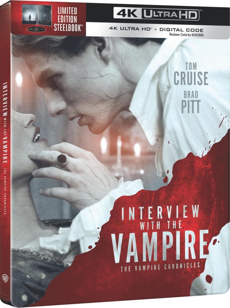 Interview with the Vampire: The Vampire Chronicles (1994) (SteelBook) (Limited Edition)/Tom Cruise, Brad Pitt, and Stephen Rea@R@4K Ultra HD