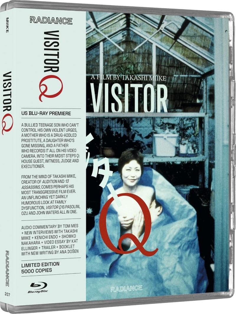 Visitor Q (2001) (Radiance Films) (Limited Edition)/Kenichi Endo, Shungicu Uchida, and Reiko "Fujiko" Matsuo@Not Rated@Blu-ray