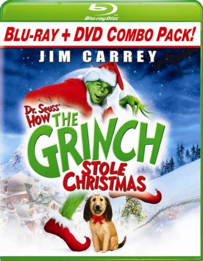 Dr. Seuss' How the Grinch Stole Christmas (2000)/Jim Carrey, Taylor Momsen, and Jeffrey Tambor@PG@Blu-ray + DVD