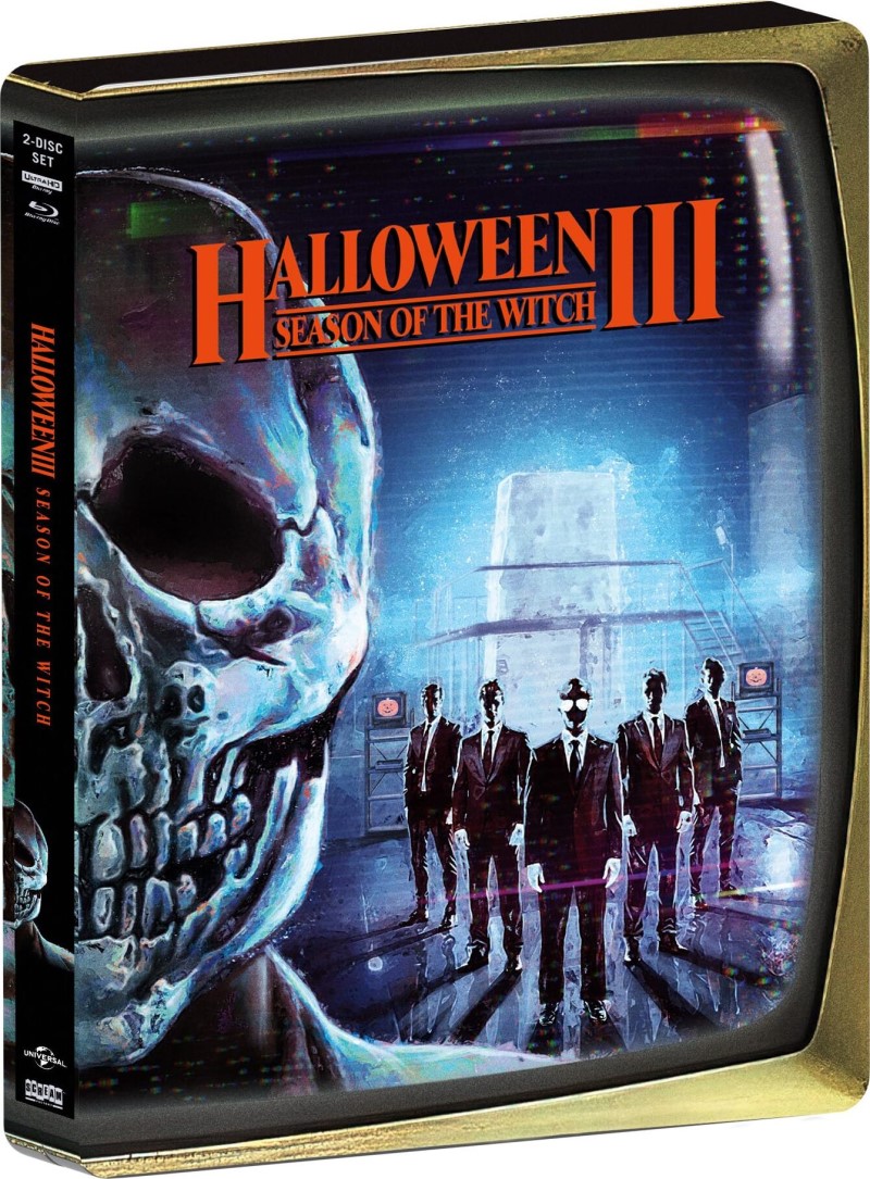 Halloween III: Season of the Witch (1982) (SCREAM! Factory) (SteelBook)/Tom Atkins, Stacey Nelkin, and Dan O'Herlihy@R@4K Ultra HD + Blu-ray