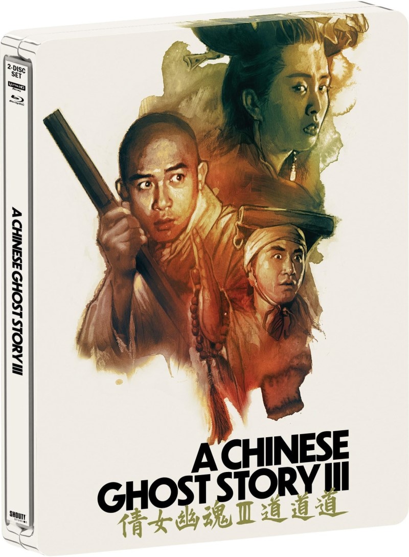 A Chinese Ghost Story III (1991) (SHOUT! Studios) (SteelBook) (Hong Kong Cinema Classics)/Tony Leung Chiu-Wai, Jacky Cheung, and Joey Wong@Not Rated@4K Ultra HD + Blu-ray