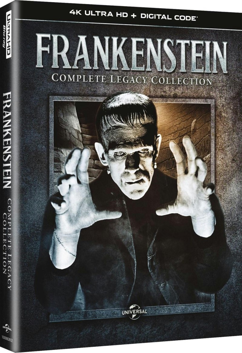 Frankenstein: Complete Legacy Collection (1931-1948)/Boris Karloff, Lon Chaney Jr., and Lionel Atwill@Not Rated@4K Ulta HD