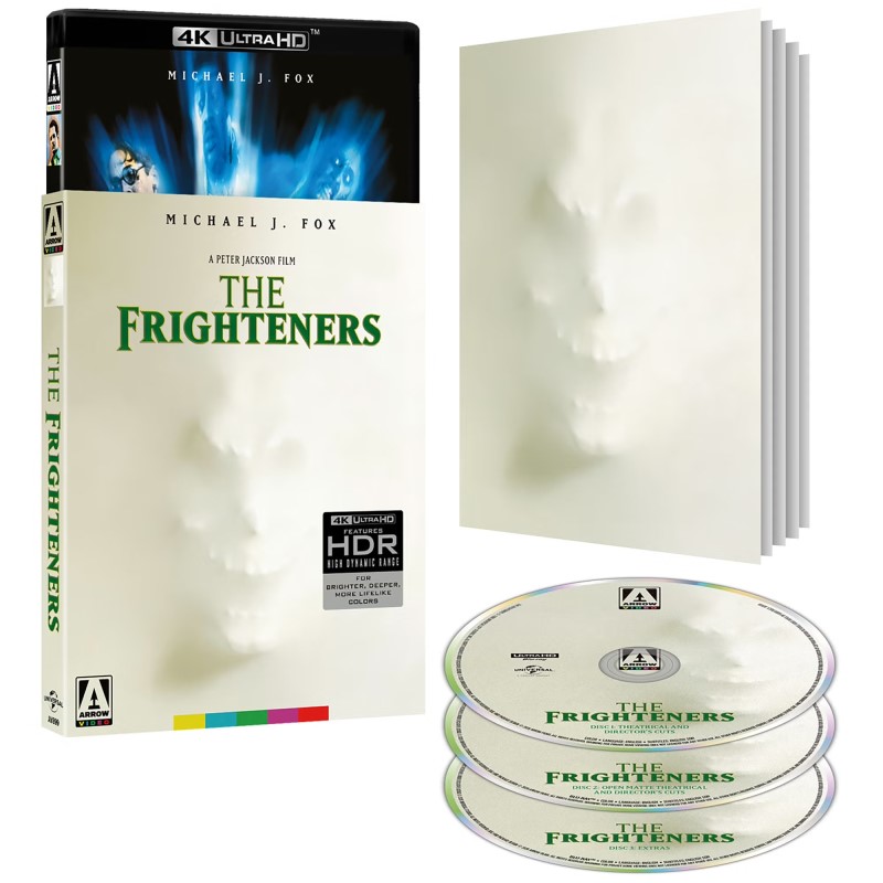 The Frighteners (1996) (Arrow Films) (Limited Edition)/Michale J. Fox, Trini Alvarado, and Peter Dobson@R@4K Ultra HD + Blu-ray