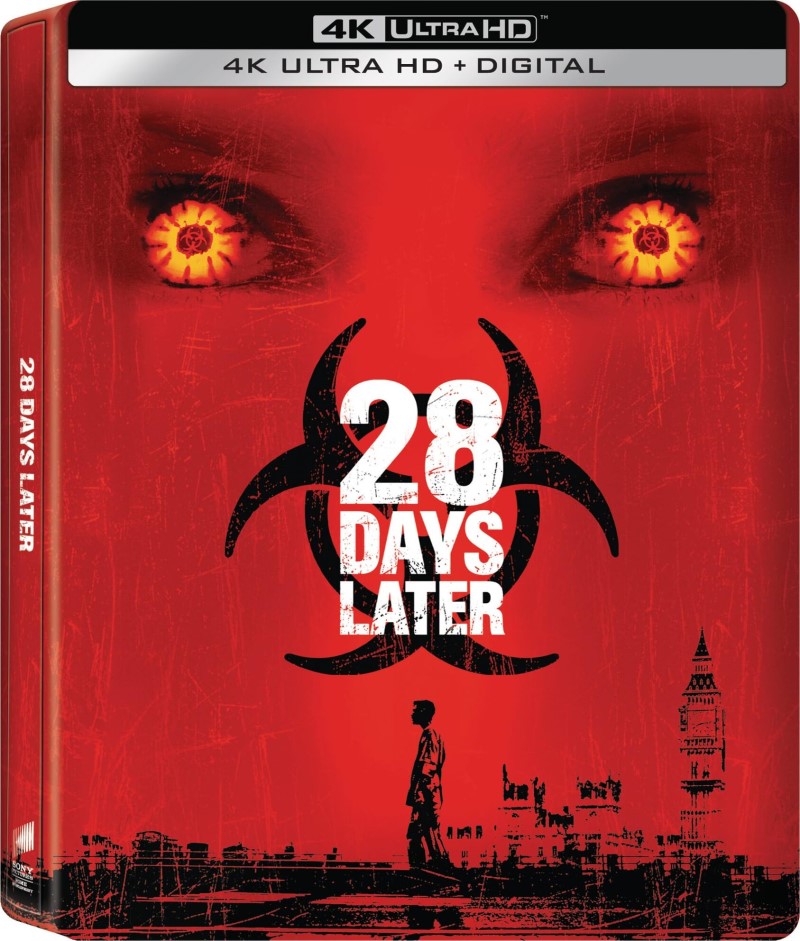 28 Days Later (2002) (SteelBook) (Limited Edition)/Cillian Murphy, Naomie Harris, and Christopher Eccleston@R@4K Ultra HD
