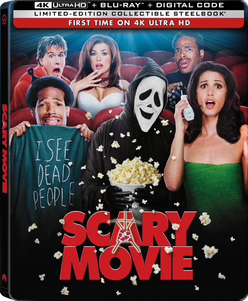 Scary Movie (2000) (SteelBook) (Limited Edition)/Anna Faris, Marlon Wayans, and Jon Abrahams@R@4K Ultra HD + Blu-ray