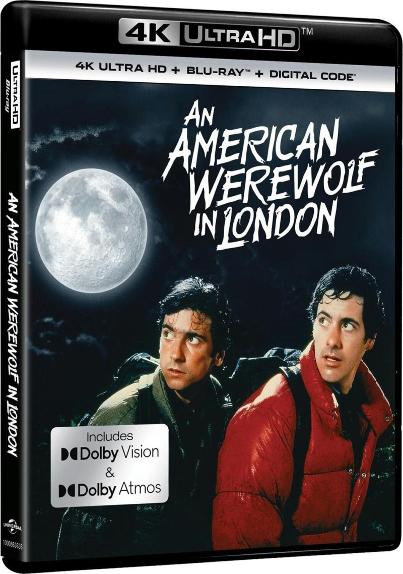 An American Werewolf In London/David Naughton, Jenny Agutter, and Griffin Dunne@R@4K Ultra HD + Blu-ray
