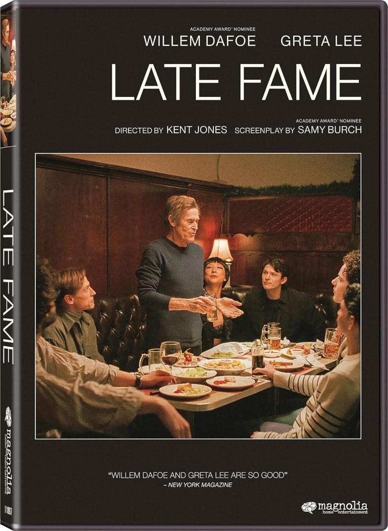 Late Fame (2025)/Willen Dafoe, Greta Lee, and Edmund Donovan@Not Rated@DVD