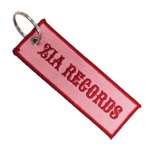 Zia Bag Charm/Patch - Pink/Red