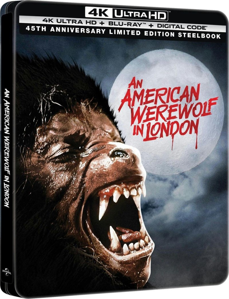 American Werewolf In London/Naughton/Dunne/Agutter@4K-UHD STEELBOOK
